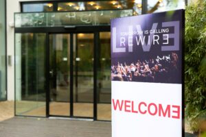 Rewire LIVE - welcome banner